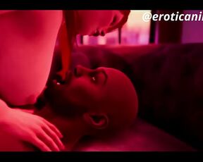 Negão comendo a ruiva gostosa na boate | 3D Porn Cena Erótica