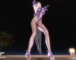 [MMD] LE SSERAFIM - Smart Eve Sexy Kpop Dance Star Blade Hentai Uncensored 4K 60FPS